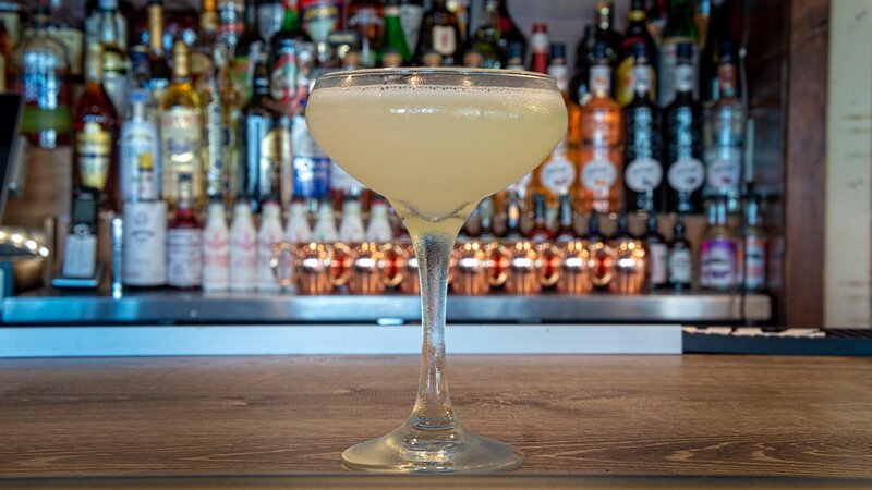 Margarita cocktail on bar